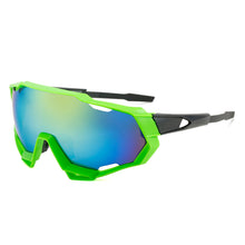 Load image into Gallery viewer, UV400 Dazzling HD Sunglasses Outdoors Riding Windproof Sand Prevention Large Frame Protective Glasses

