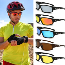 Load image into Gallery viewer, TAC Dazzling Polarized Sunglasses HD Full Frame Low Wind Resistance Sunglasses Outdoor Cycling Windproof Goggles
