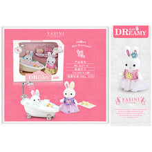 Load image into Gallery viewer, Little Rabbit Dresser Lovely Scene Play Toys Simulation Modelling Children Birthday Gift Indoor Parent-Child Interaction
