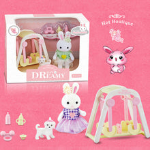 Load image into Gallery viewer, Little Rabbit Dresser Lovely Scene Play Toys Simulation Modelling Children Birthday Gift Indoor Parent-Child Interaction

