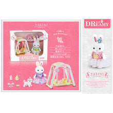 Load image into Gallery viewer, Little Rabbit Dresser Lovely Scene Play Toys Simulation Modelling Children Birthday Gift Indoor Parent-Child Interaction
