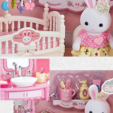 Load image into Gallery viewer, Little Rabbit Dresser Lovely Scene Play Toys Simulation Modelling Children Birthday Gift Indoor Parent-Child Interaction
