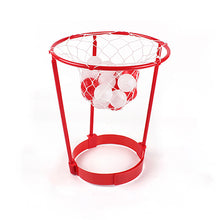 Load image into Gallery viewer, 2 Pack Head Hoop Basketball Party Game For Kids And Adults Carnival Game Adjustable Basketball Net Headband With 20 Balls
