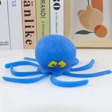 Load image into Gallery viewer, Baby Bath Toys Sponge Absorbent Octopus Squeezing Stress Relief Toys Sponge Water Absorbing Summer Swimming Pool Play Water Toy for Children
