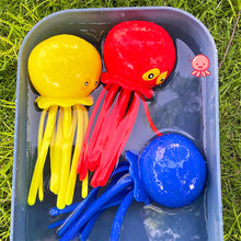 Load image into Gallery viewer, Baby Bath Toys Sponge Absorbent Octopus Squeezing Stress Relief Toys Sponge Water Absorbing Summer Swimming Pool Play Water Toy for Children
