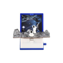 Load image into Gallery viewer, Funny 3D Folding Book Keyring Birthday Gift Fold Book Keychain 3D Popup Dinosaur Castle Christmas Surprise Anxiety Stress Children Kids Toy
