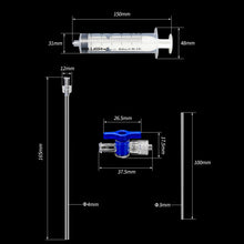 Load image into Gallery viewer, Cycling Bike Bicycle Tubeless Tyre Sealant Injector Injection Tool Syringe Valve Core Removal Tool
