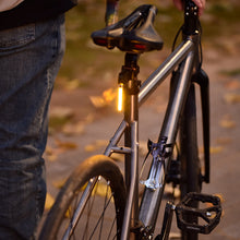 Load image into Gallery viewer, LED Bike Rear Light Waterproof Rechargeable 300mah Bicycle Tail Light Photon Drop Warning Lamp Mountain Bike Riding Cycling Light
