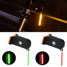 Load image into Gallery viewer, LED Bike Rear Light Waterproof Rechargeable 300mah Bicycle Tail Light Photon Drop Warning Lamp Mountain Bike Riding Cycling Light
