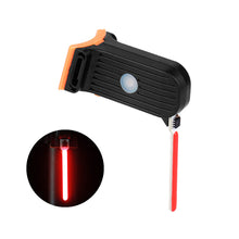 Load image into Gallery viewer, LED Bike Rear Light Waterproof Rechargeable 300mah Bicycle Tail Light Photon Drop Warning Lamp Mountain Bike Riding Cycling Light

