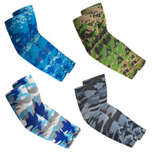 Load image into Gallery viewer, Arm Sleeves Ice Silk Covering Fingers Outdoor Cycling Running Fishing Climbing Driving Arm Cover Sunscreen Sleeves Breathable Arm Sleeves

