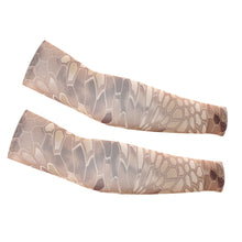 Load image into Gallery viewer, Arm Sleeves Ice Silk Covering Fingers Outdoor Cycling Running Fishing Climbing Driving Arm Cover Sunscreen Sleeves Breathable Arm Sleeves
