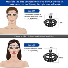 Load image into Gallery viewer, Diving Masks Foldable Anti-Fog Snorkel Mask Set with Full Dry Top System for Free Swim Professional Snorkeling Gear Adults Kids
