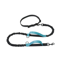 Load image into Gallery viewer, Retractable Hands Free Dog Leash For Running Double Handles Elastic Cord Reflective Large Dog Leash Pet Supplies
