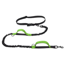 Load image into Gallery viewer, Retractable Hands Free Dog Leash For Running Double Handles Elastic Cord Reflective Large Dog Leash Pet Supplies
