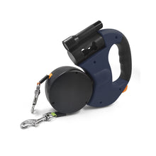 Load image into Gallery viewer, Dual Pet Retractable Leash Rope With LED Light Reflective Dual Pet Leash Lead For Dogs Cat Outdoor Traction Belt Walking Running Supplies

