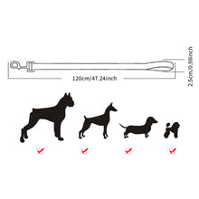 Load image into Gallery viewer, LED Dog Leash Luminous Rope Lead Leash For Dog Safety Flashing Glowing Dog Collar Harness Electronic Pet Accessories
