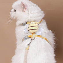 Load image into Gallery viewer, Cute Cat Harness Vest Lead Leash Adjustable Pets Collar Traction Belt Rope Pet Walking Rope Leash For Cat Small Dog
