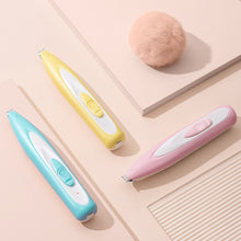 Load image into Gallery viewer, Pet Electric Push Clippers with Led Lights Foot Hair Trimmer Professional Care Supplies Dog Cat Claw Pedicure Artifact Rechargeable Shaver
