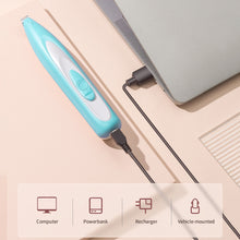 Load image into Gallery viewer, Pet Electric Push Clippers with Led Lights Foot Hair Trimmer Professional Care Supplies Dog Cat Claw Pedicure Artifact Rechargeable Shaver
