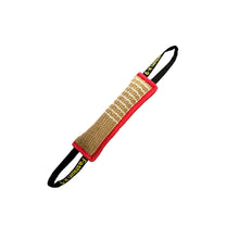 Load image into Gallery viewer, Pet Jute Chew Sticks Dog Bite Stick Pillow Puppy Toy with Rope Handles Dog Training Interactive Play Chewing Toys
