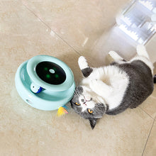 Load image into Gallery viewer, Interactive 2-in-1 Cat Toy Feather Stick Fun Ball Toy Set For Cat Dog Indoor Cat Teaser Cats Pet Turntable Catching Training Toy
