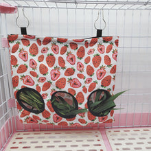 Load image into Gallery viewer, Hay Bag Hanging Pouch Feeder Holder Feeding Dispenser Container for Rabbit Guinea Pig Small Animals Pet Bunny Cage Accessories
