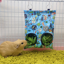 Load image into Gallery viewer, Hay Bag Hanging Pouch Feeder Holder Feeding Dispenser Container for Rabbit Guinea Pig Small Animals Pet Bunny Cage Accessories
