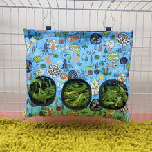 Load image into Gallery viewer, Hay Bag Hanging Pouch Feeder Holder Feeding Dispenser Container for Rabbit Guinea Pig Small Animals Pet Bunny Cage Accessories
