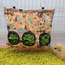 Load image into Gallery viewer, Hay Bag Hanging Pouch Feeder Holder Feeding Dispenser Container for Rabbit Guinea Pig Small Animals Pet Bunny Cage Accessories
