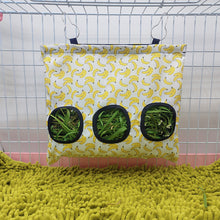 Load image into Gallery viewer, Hay Bag Hanging Pouch Feeder Holder Feeding Dispenser Container for Rabbit Guinea Pig Small Animals Pet Bunny Cage Accessories

