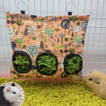 Load image into Gallery viewer, Hay Bag Hanging Pouch Feeder Holder Feeding Dispenser Container for Rabbit Guinea Pig Small Animals Pet Bunny Cage Accessories

