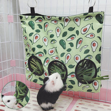 Load image into Gallery viewer, Hay Bag Hanging Pouch Feeder Holder Feeding Dispenser Container for Rabbit Guinea Pig Small Animals Pet Bunny Cage Accessories
