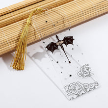 Load image into Gallery viewer, Anime Black Dragon Bookmarks Collection Gift for Book Lovers Acrylic Book Mark for Men Women Teacher Friend Kid Marker Reading
