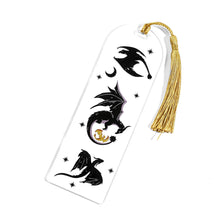 Load image into Gallery viewer, Anime Black Dragon Bookmarks Collection Gift for Book Lovers Acrylic Book Mark for Men Women Teacher Friend Kid Marker Reading

