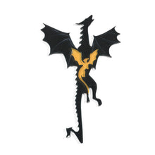 Load image into Gallery viewer, Anime Black Dragon Bookmarks Collection Gift for Book Lovers Acrylic Book Mark for Men Women Teacher Friend Kid Marker Reading
