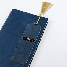 Load image into Gallery viewer, Anime Black Dragon Bookmarks Collection Gift for Book Lovers Acrylic Book Mark for Men Women Teacher Friend Kid Marker Reading
