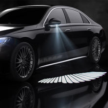 Load image into Gallery viewer, 2Pcs Car Rearview Mirror Welcome Angel Wings Light Dynamic Carpet Light Ambient Light Decorative Atmosphere Light

