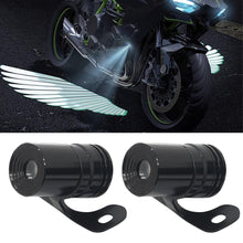 Load image into Gallery viewer, Pair Motorcycle LED Welcome Light Angel Wings Style Projection Lights For Motorcycle Modified Decorative Lamps Wing Lights

