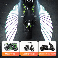 Load image into Gallery viewer, Pair Motorcycle LED Welcome Light Angel Wings Style Projection Lights For Motorcycle Modified Decorative Lamps Wing Lights
