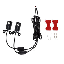 Load image into Gallery viewer, Pair Motorcycle LED Welcome Light Angel Wings Style Projection Lights For Motorcycle Modified Decorative Lamps Wing Lights
