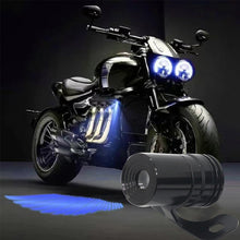 Load image into Gallery viewer, Pair Motorcycle LED Welcome Light Angel Wings Style Projection Lights For Motorcycle Modified Decorative Lamps Wing Lights
