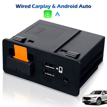 Load image into Gallery viewer, Car CarPlay Android Auto USB HUB Adapter Fit for Mazda 2 3 6 CX3 CX5 CX9 MX5 miata 2016-2019 TK78669U0C Mazda Retrofit Kit
