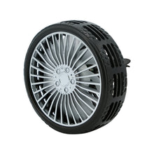 Load image into Gallery viewer, USB Car Fan Air Outlet LED Lighting Accessories Three-speed Fan Car Central Control Electrical Appliances
