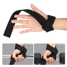 Load image into Gallery viewer, 1 Pair 3.8*60CM Strength Training Professional Hard Pull Grip Strap Fitness Weight Lifting Pressure Non-Slip Power Strap Winding Wrist Strap
