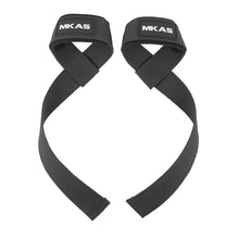 Load image into Gallery viewer, 1 Pair 3.8*60CM Strength Training Professional Hard Pull Grip Strap Fitness Weight Lifting Pressure Non-Slip Power Strap Winding Wrist Strap

