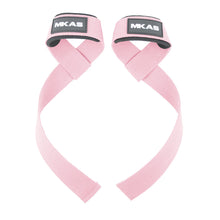 Load image into Gallery viewer, 1 Pair 3.8*60CM Strength Training Professional Hard Pull Grip Strap Fitness Weight Lifting Pressure Non-Slip Power Strap Winding Wrist Strap
