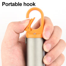 Load image into Gallery viewer, Multifunctional Outdoor Camping White Laser Flashlight Dual Light Source Working Light With Hook Type-C Charging
