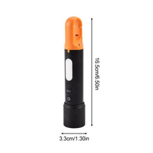 Load image into Gallery viewer, Multifunctional Outdoor Camping White Laser Flashlight Dual Light Source Working Light With Hook Type-C Charging
