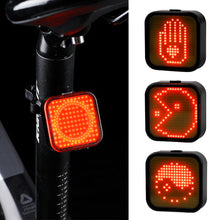 Load image into Gallery viewer, 1PC Mountain Bike Aluminum Alloy Taillight Creative Pattern 100LM LED Red Night Riding Warning Light
